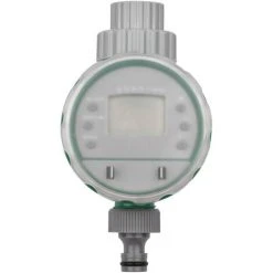 SUPERSELLER Digitaler Bewässerungstimer - Grau + Grün -Automatische Bewässerung Verkäufe 61608018 3