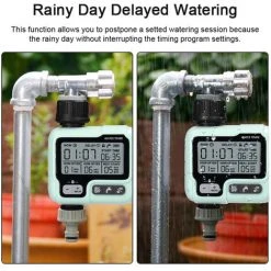SUPERSELLER IPX5 Wasserdicht – Intelligenter Automatischer Irrigator – Tropfbewässerungssteuerung Zum Zerstäuben Von Tropfbewässerungs-Sprinklersystemen – Lieferung Ohne Batterien -Automatische Bewässerung Verkäufe 61690281 5