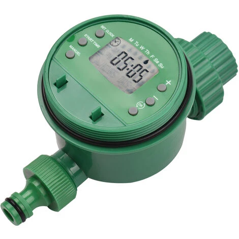 LIFCAUSAL Digitaler Automatischer Bewässerungs-Timer Programmierter Gartenbewässerungs-Timer Batteriebetriebener Intelligenter Wasserbewässerungs-Controller Für Rasen, Ackerland, Hof, Gewächshaus (grün) -Automatische Bewässerung Verkäufe 63705687 1