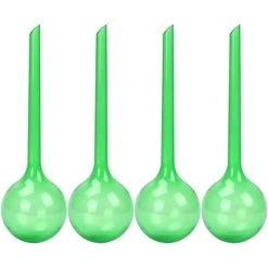 PETITES ECREVISSES 4 Pcs Automatischen Bewässerungskugeln Aus Kunststoff Gartenbewässerungssystem 8cm Durchmesser - Grün