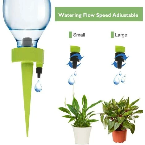 BENOBBY KIDS 12er-Pack Automatisches Bewässerungssystem Für Topfpflanzen, Blumenbewässerung, Einstellbares Bewässerungssystem Für Blumen Oder Gemüse 3 BENOBBY KIDS 12er-Pack Automatisches Bewässerungssystem Für Topfpflanzen, Blumenbewässerung, Einstellbares Bewässerungssystem Für Blumen Oder Gemüse – Bild 3