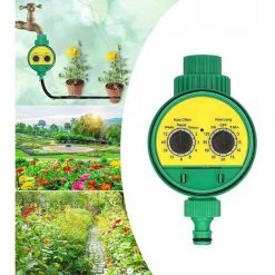 PERLE RARE RoseFlower Automatischer Bewässerungstimer, Programmierbarer Digitaler Timer Für Schlauchhähne, Intelligenter Bewässerungssystem-Controller Für Garten, Bauernhof, Rasen, Blumen #1