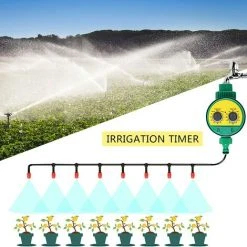 PERLE RARE RoseFlower Automatischer Bewässerungstimer, Programmierbarer Digitaler Timer Für Schlauchhähne, Intelligenter Bewässerungssystem-Controller Für Garten, Bauernhof, Rasen, Blumen #1 -Automatische Bewässerung Verkäufe 64908424 5