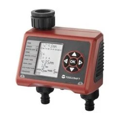 TOOLCRAFT EASY DUO (2 X SCHLAUCHANSCHLUSS) TO-7141443 BEWÄSSERUNGSPROGRAMMIERER