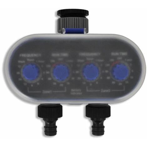 Topdeal Bewässerungscomputer Zeitschaltuhr Bewässerung Doppelauslauf VDFF26388_DE 2 Topdeal Bewässerungscomputer Zeitschaltuhr Bewässerung Doppelauslauf VDFF26388_DE – Bild 2