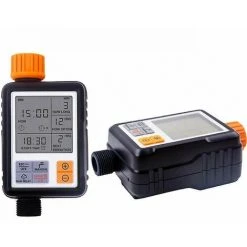 DONTODENT Bewässerungs-Timer, Digitaler Programmierbarer Gartenhahn, Automatischer Schlauch, Wasserhahn, Sprinkler-Timer, Bewässerung, Sprinkleranlage, Steuerung