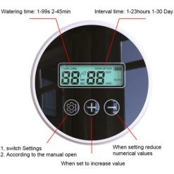 ASUPERMALL Automatisches Bewässerungssystem-Set Für Den Innenbereich Lazy Intelligentes Automatisches Bewässerungsgerät-Set Bonsai-Pflanzen Automatisches Sprinkler-Bewässerungssystem-Set Pflanzenbewässerungssteuerung -Automatische Bewässerung Verkäufe 66180219 3