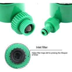 BRIDAY Gartenbewässerungssteuerung Automatischer Bewässerungstimer 16 Modi Für Gartengemüserasenfarm -Automatische Bewässerung Verkäufe 66219504 5