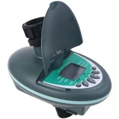 MONLY Automatische Elektronische Gartenbewässerungs-Timer-Bewässerungssteuerung Haushalts-Gartensprinkler-LCD-Anzeige