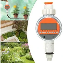 MONLY Automatischer LCD-Display-Kugelhahn-Wassertimer, Elektronischer Hausgarten-Bewässerungsregler -Automatische Bewässerung Verkäufe 66481021 5