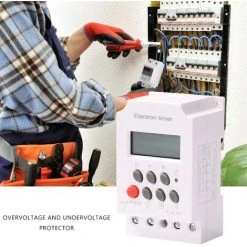 MONLY 220V Digitale Digitaluhr, Mikrocomputer, Wochenprogrammierer, Elektronische Zeitschaltuhr -Automatische Bewässerung Verkäufe 66481064 4