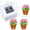 MONLY Mikroautomatisches Tropfbewässerungsset, Selbstbewässerungssystem Mit Elektronischem Bewässerungstimer Für 30 Tage