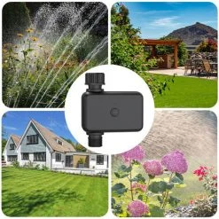 HAPPYSHOPPING Smart BT Bewässerungstimer, Schlauchhahn, Sprinkler-Timer Mit Regenverzögerung, APP-Fernbedienung, Programmierte Automatische Gartenbewässerungssteuerung Für Rasen, Ackerland, Hof, Gewächshaus -Automatische Bewässerung Verkäufe 67153630 5