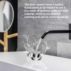 OUSUDELA Mechanischer Küchentimer, Adsorbierbarer Magnetischer Timer, Wasserdichter Wiederverwendbarer Timer Aus Edelstahl, 60-Minuten-Countdown, Geeignet Zum Kochen, Gekochte Eier -Automatische Bewässerung Verkäufe 67419161 3