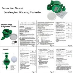 MODOU Bewässerungstimer, Bewässerungssteuerung Für Den Außenbereich, Automatischer Sprinkler, Elektronischer Schlauchtimer, Mehrere Programme Für Garten, Gewächshaus, Gemüse, Pflanzen, Rasen, Landschaft #3 -Automatische Bewässerung Verkäufe 67876603 5