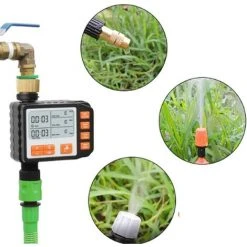 LONGZIMING HIXISTO Wasser-Timer, Wasserzähler, Gartenfamilie, Zeitventil, Outdoor-Garten-Bewässerungssteuerung, Solenoid, Solenoid, Automatischer Bewässerungs-Spape, Bewässerungs-Timer -Automatische Bewässerung Verkäufe 68971346 5