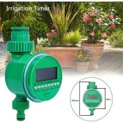 LONGZIMING Bewässerungsuhr, MKNZOME Bewässerungssteuerung Für Den Außenbereich, Automatischer Sprinkler, Elektronischer Schlauchtimer, Mehrere Programme Für Garten, Gewächshaus, Gemüse, Pflanzen, Rasen, Landschaft #3 -Automatische Bewässerung Verkäufe 68973331 3