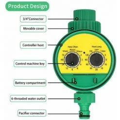 QERSTA Garten Automatische Bewässerungssteuerung Dropshipping Home Kugelhahn Gartenschlauch Rohr Wasserdichte Outdoor Wasserhahn Timer -Automatische Bewässerung Verkäufe 69499692 3